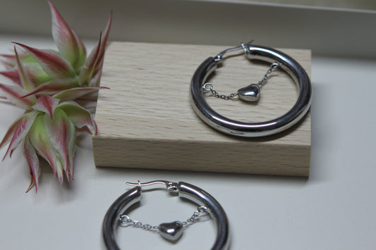 Boucles d'oreilles Prune